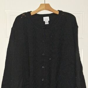 ONLY Women's Elegant Black Cardigan